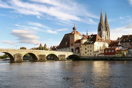 The Danube at Regensburg