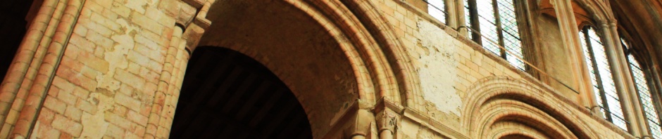 Norwich Cathedral Romanesque arches
