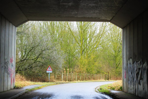 Underpass at Whitlingham