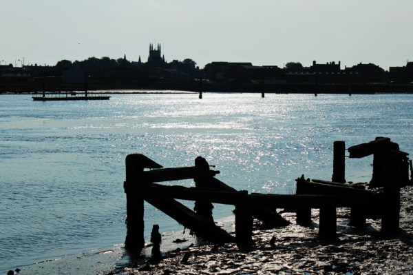 Breydon overlooking town
