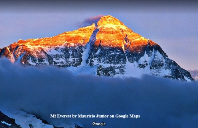 Mt Everest by Mauricio Junior Pegman