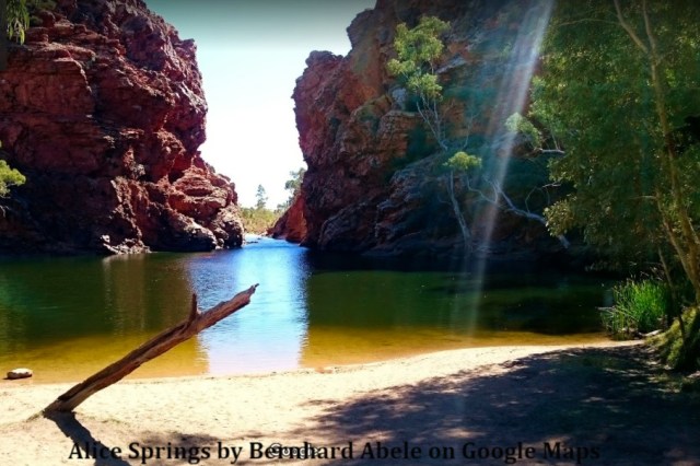 Alice Springs by Bernhard Abele