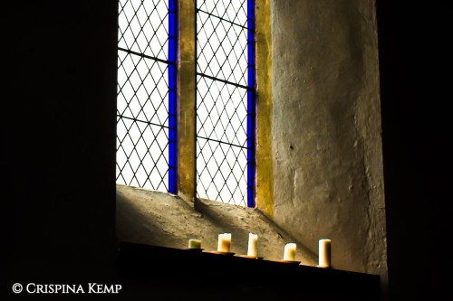 Wacton church window